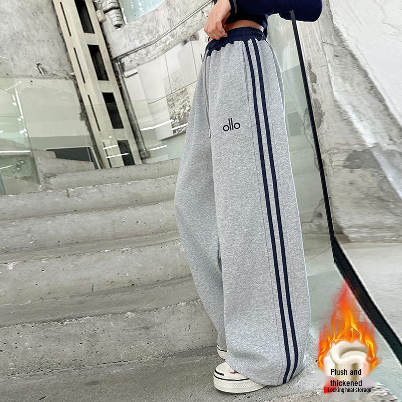 Mädchen Sweatpants mit geradem Bein und Kordelzug - Frühling/Herbst 2025 für mittlere und große Kinder, lange Hosen für Junior High Schülerinnen