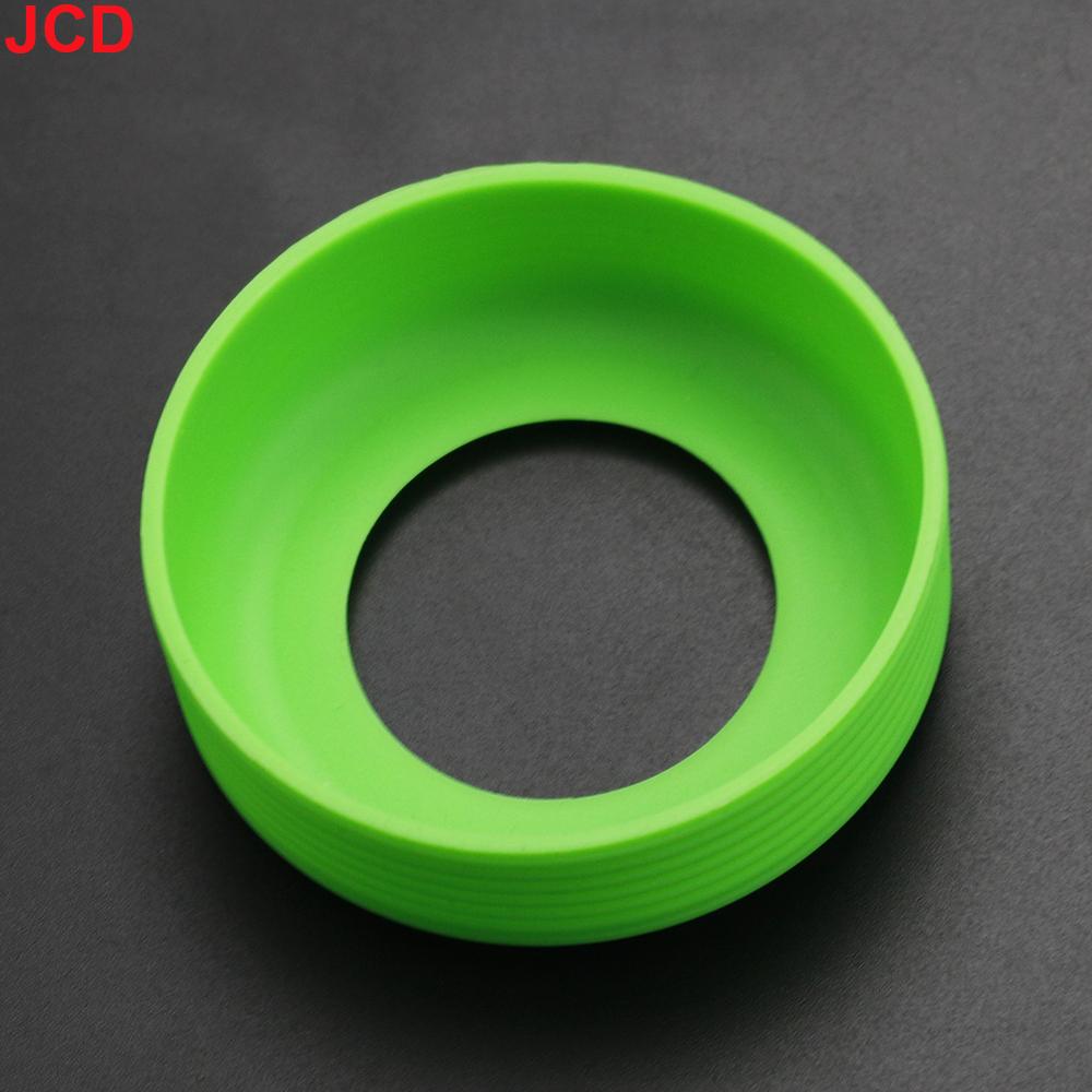 

JCD 1pcs 6.5cm 16g 15 Colour Threaded Soft Silicone Cup Bottom Cover Wear Resistant Ring Sleeve Sheath Anti Slip Good Toughness зелений