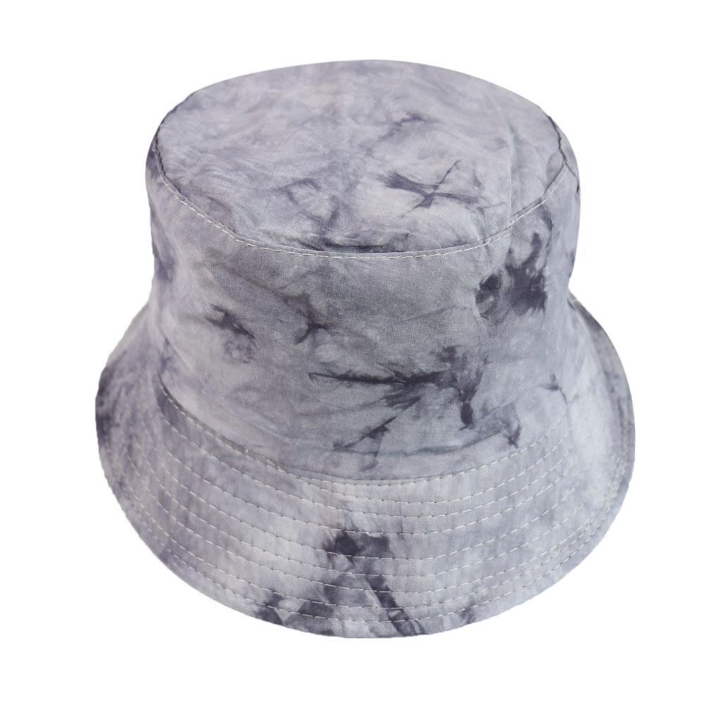 Stylish Unisex Sunshade Bucket Hat With Tie-dye Pattern