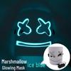 Marshmello LED Glowing Mask for EDM Festivals & Halloween.