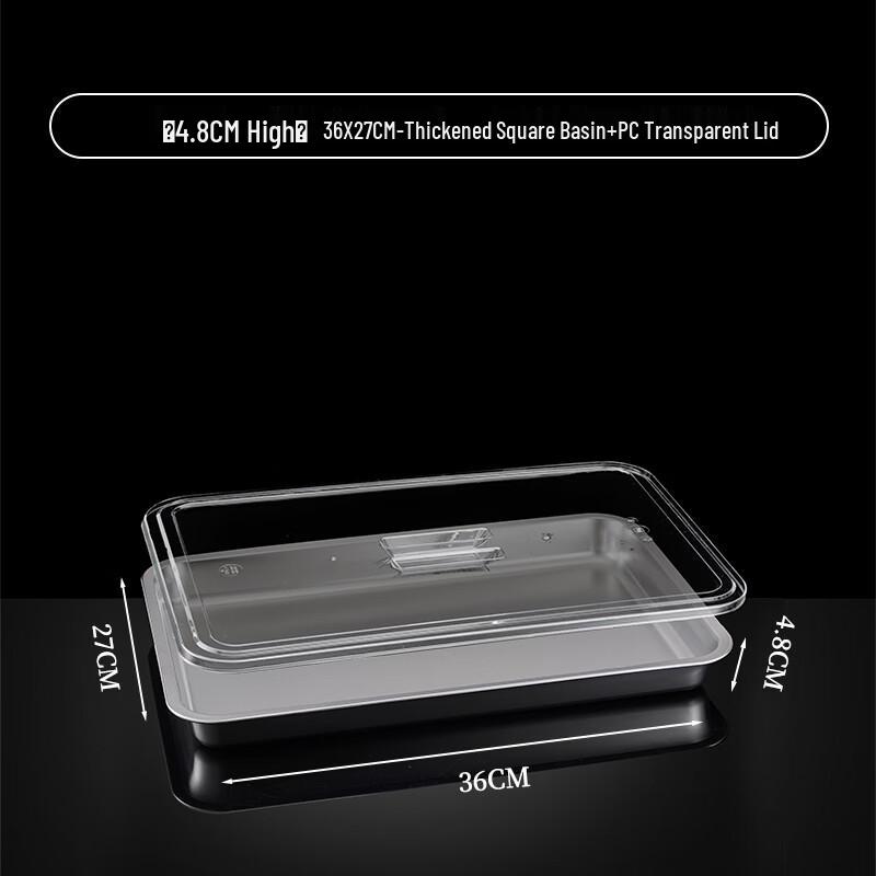 

304 Stainless Steel Rectangular Serving Dish
