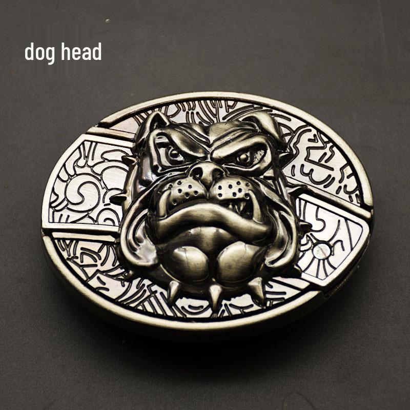 Men's Casual Punk Alloy Knife Buckle Belt