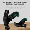 Multifunktionaler Mini-Ladehammer Hochkohlenstoffstahl Material Holzbearbeitung Handgriff Nägel Werkzeug Magnetischer Klauenhammer