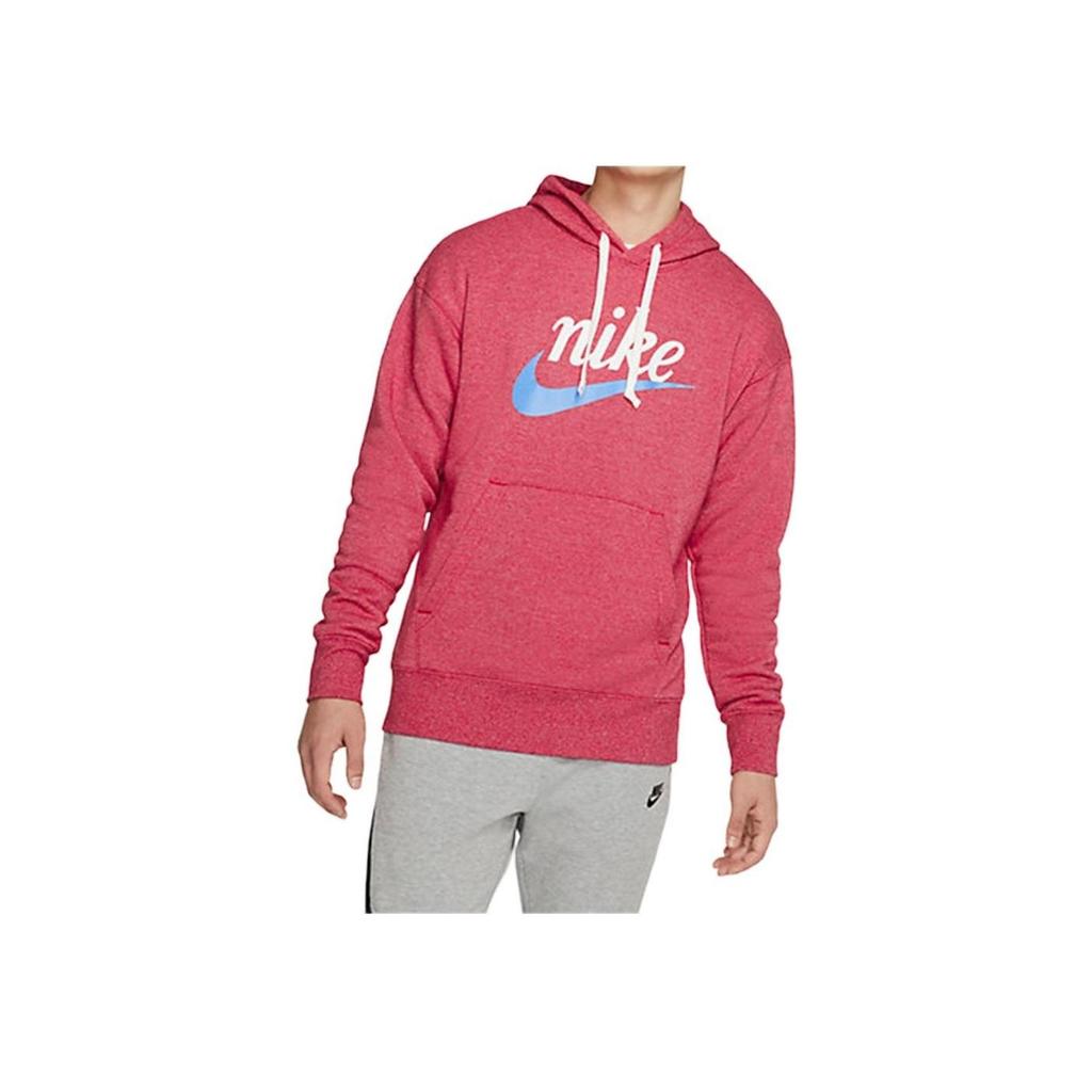 Nike Heritage Logo Men's Pullover Hoodie University Red BV2934-657