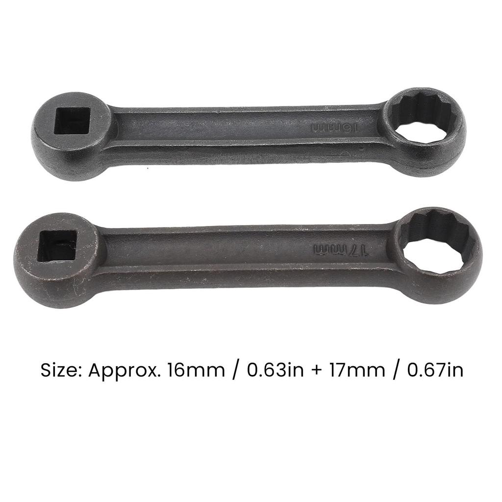 16mm 17mm Engine Motor Mount Socket Wrench Engine Mounting Socket Wrench Set Comfort Grip High Strength Metal Replacement for Benz C Class W203