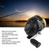 SY20 Shot Fishing Wheel Metal Fish Built in Line Casting Reel for Fishing Golden