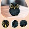 Owl Statue Animal Figurine Collectible Decoration Adorable Ornament Sculpture for Living