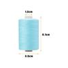 Windman Sewing Thread, No. 60, 10 Piece Set, 1000 Yards/Roll, Value Spun Thread, For Regular Fabrics, Household Thread, Sewing Thread, Polyester