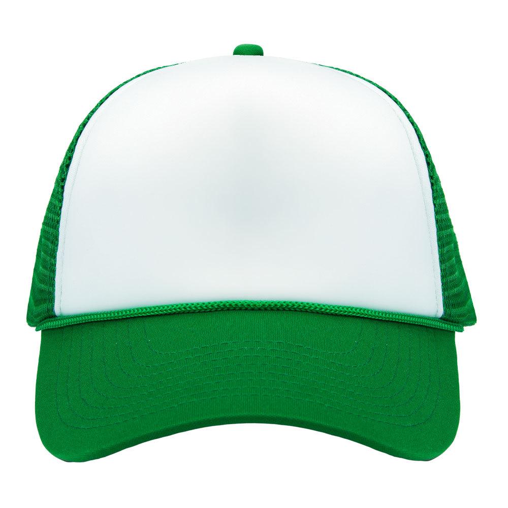 Christmas Sponge Mesh Cap: 6 Pattern Hot Stamped Logo Baseball Trucker with String Sun Visor
