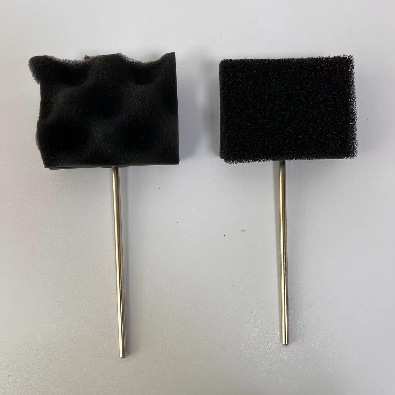 Bass Drum Mute Accessories: Silent Sponge Pedal Hammer & Mallet Head Convex