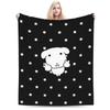Cute GANADIs Blanket Quality Warm Soft  Throw Blanket Winter Kids Couch Bed Novelty Bedspread