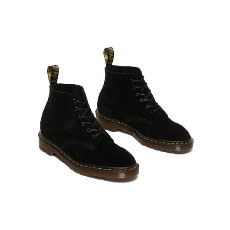 Dr. Martens 101 Suede Fashion Casual Boots Unisex Boots Black 26852001