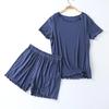 Summer Modal Short-sleeved Shorts Suit Ladies Pajamas Casual Loose Comfortable Pajamas Suits  Pajamas for Women