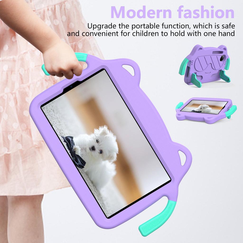 For Xiaomi Redmi Pad SE 4G 8.7 inch/TCL Tab 8 Gen 2 Case EVA + PC Kickstand Tablet Cover Child-Friendly
