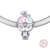 925 Sterling Silver Propeller Hat Boy Charms Beads Fits Europe Bracelets Argent DIY Charm Silver 925 Jewelry Perles Pour