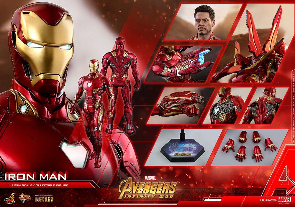 Masterpiece Infinity War Scale Figure Iron Man Mark 50 [Movie DIECAST] Avengers 1/6