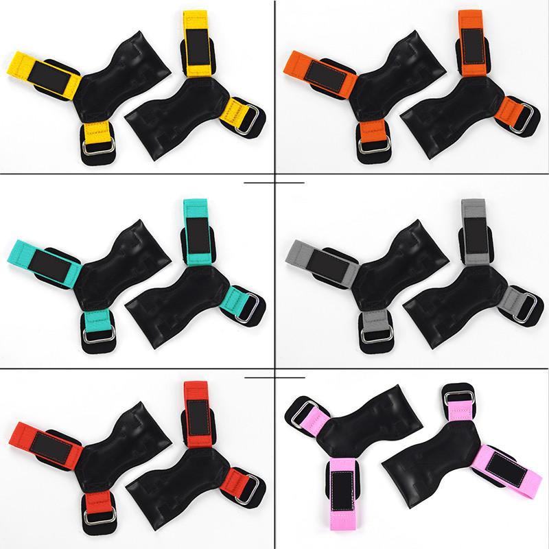 Non slip Straps Rubber Protector Hand Grips Gymnastics Fitness Weight Lifting Hand Grips