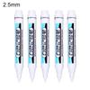 5/1Pcs Oily White Marker Pen Graffiti Pens Waterproof Permanent Gel Pencil Tire Notebook Glass Painting Pen 0.7mm 1mm 2.5mm