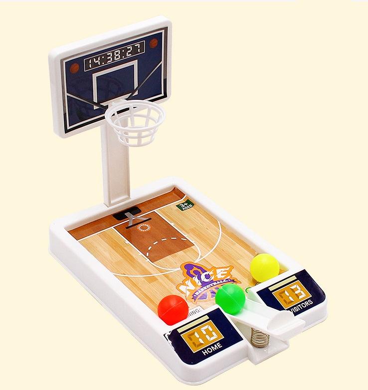 1 stuks Mini schietmand speelgoed voor kinderen binnen en buiten interactieve basketbalspellen hands-on puzzelspellen en cadeaugeven
