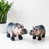 30-40Cm Lifelike Hippo Soft Dolls Plush Creature Hippo Cushion Snuggly Cuddle Naptime Figure Ideal Bday Surprises Little One Girl Boy