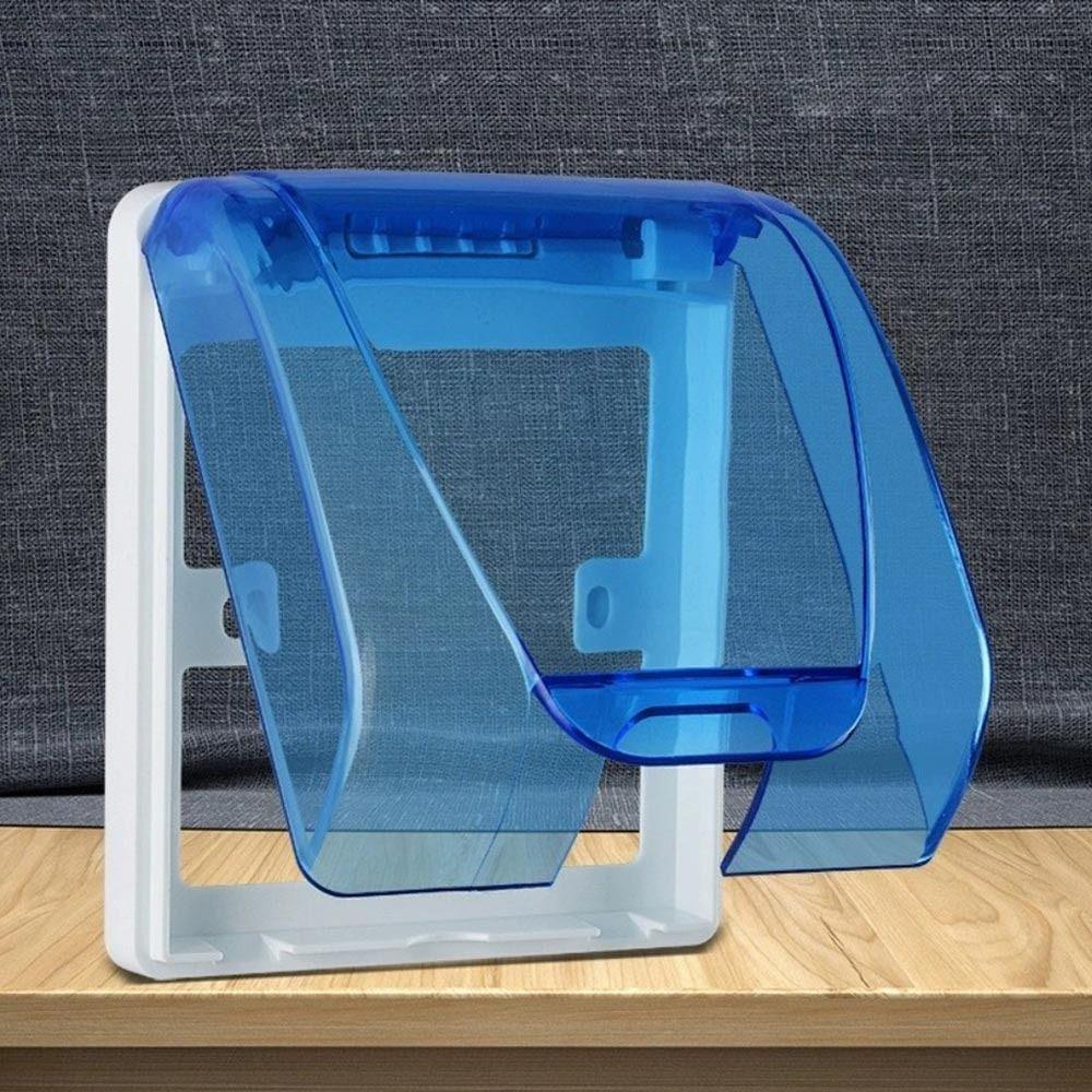 Plastic Schakelaar Beschermkap Wandmontage Bescherming Socket Spatwaterdichte Doos Badkamer