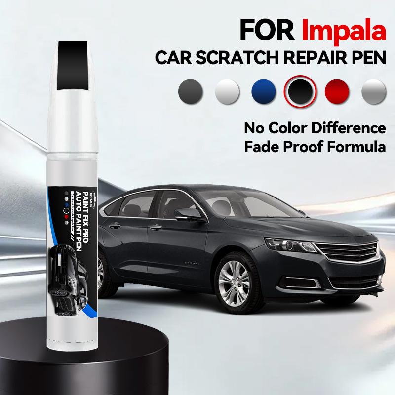 For Chevrolet Impala 1996-2025 Paint Repair Pen Touch Up Scratch Remover DIY Auto Accessories Black White Brown Gray Red Blue