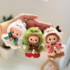 10Cm Mini 4.0 Clothes Christmas Elf Cloak Cloak Rabub 4th Generation Baby Clothes Pendant
