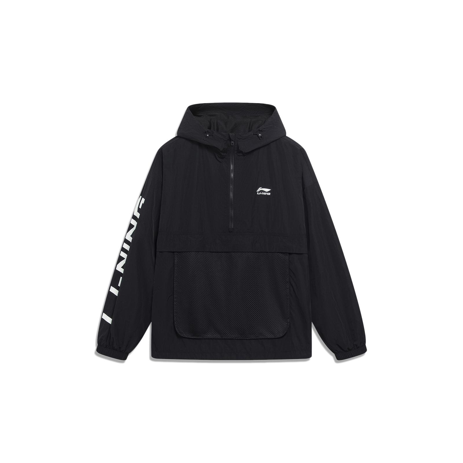 Куртка Li Ning из коллекции спортивной моды, унисекс, черная AFDT525-1 L