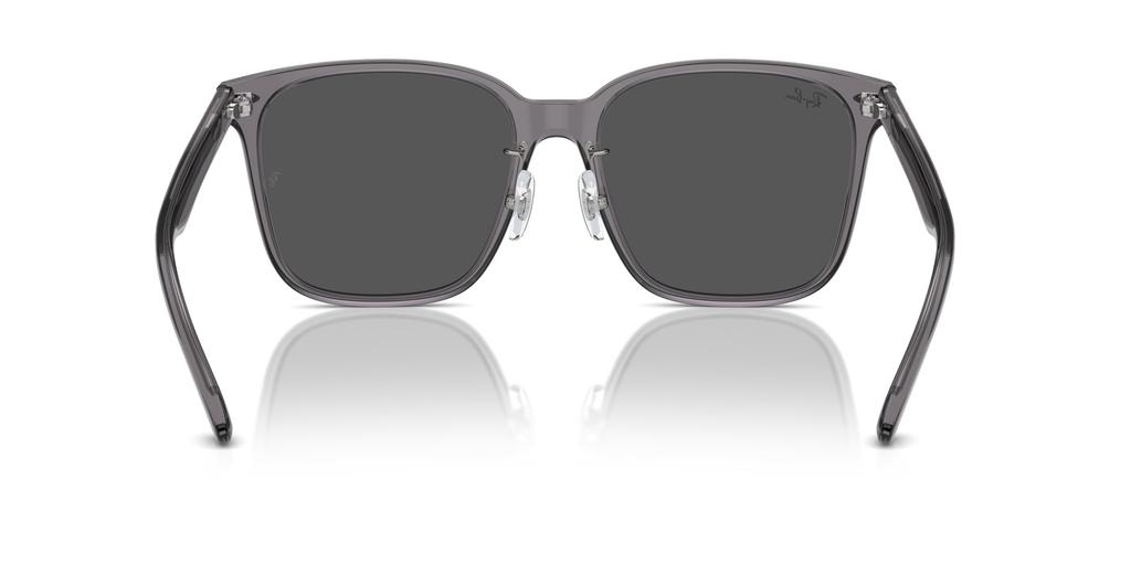 Sonnenbrille RB2206D TRANSPARENT GRAU 57 [Ray-Ban]