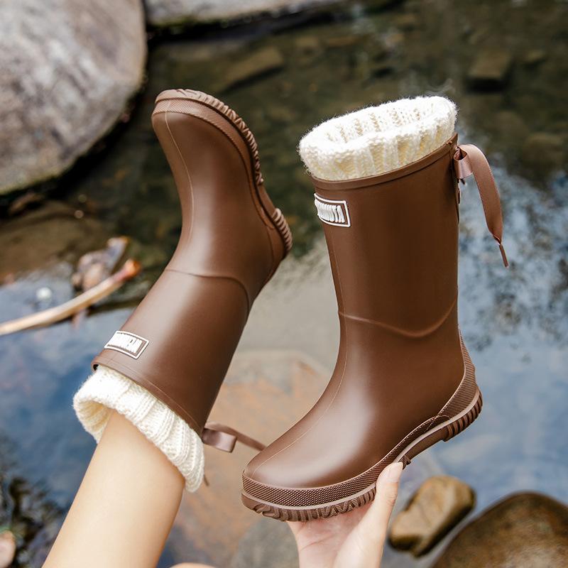 

Милые дождевики среднего размера со съемным хлопковым чехлом, теплые бархатные водонепроницаемые ремешки, симпатичные дождевики 41