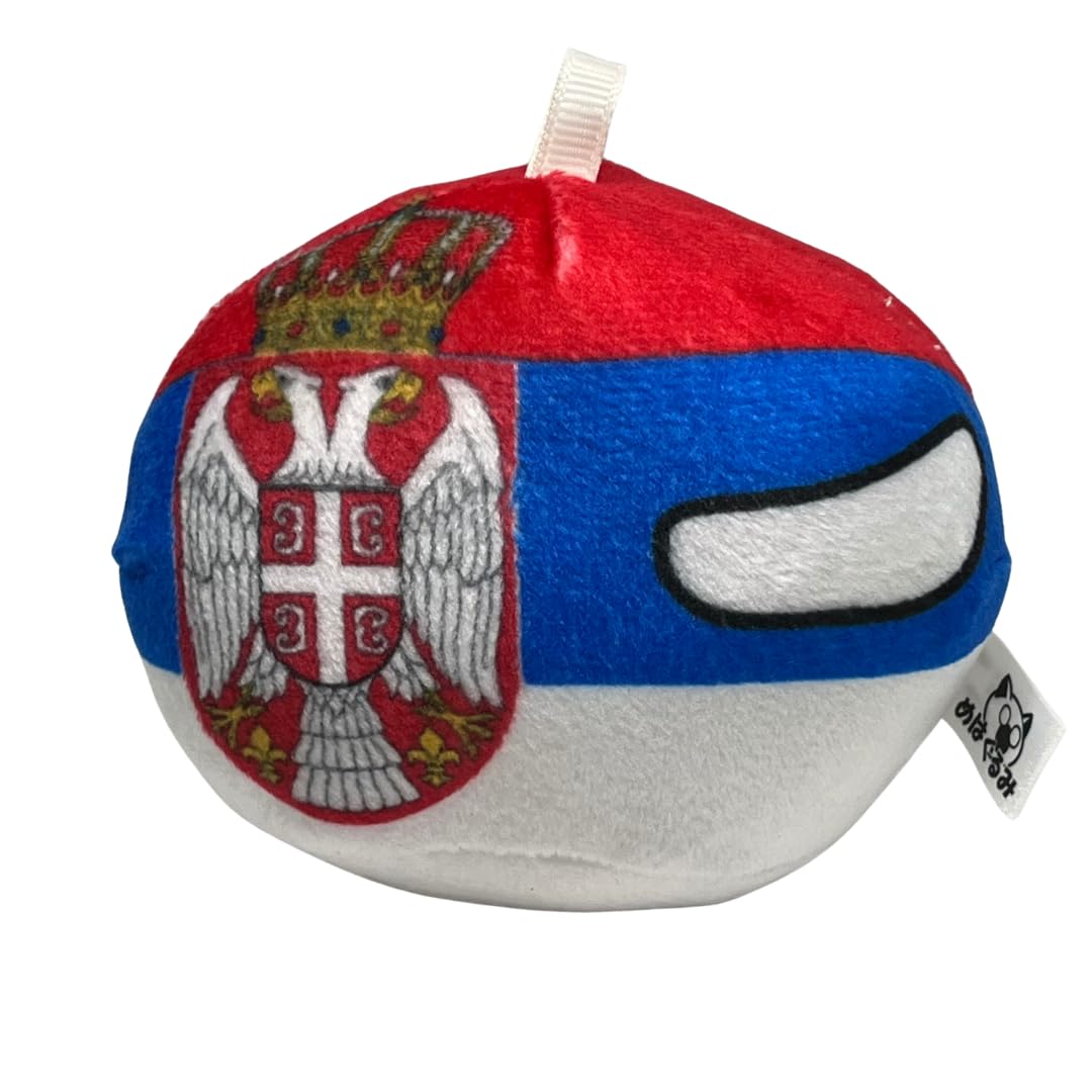 

Mehagurumi Polandball Plush Toy Europe 43 Serbia