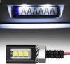 4PCS 12V LED License Plate Light, License Tag Screw Bolt Lamps, Super Bright Motorcycle LED Bulb Tag Lights for Car Truck RV ATV Bike