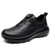 Outdoor Anti-slip Hock-absorbing Running Shoes Men Spring Autumn New Designer Sports Shoes Fashion Casual Leather Sneakers Male