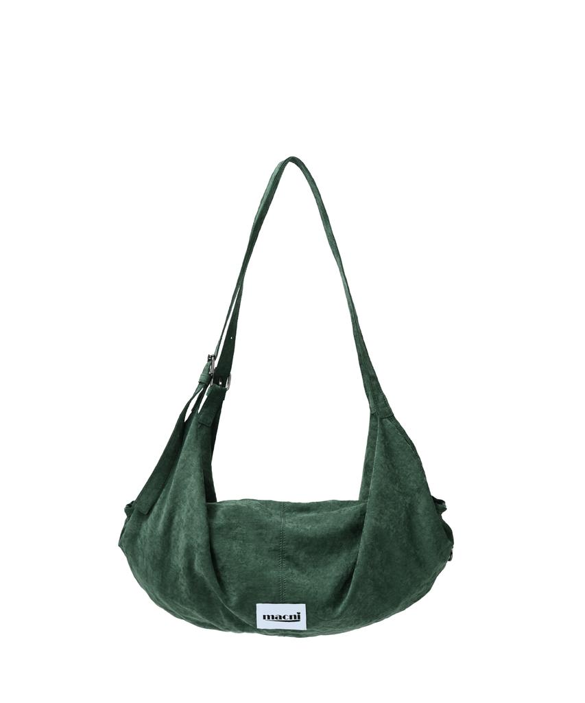 Macni Double Strap Shoulder Bag Green