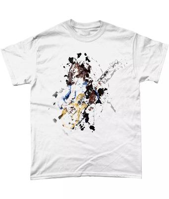 T-shirt Abstrait Paul Kossoff Free Paul Rodgers Andy Fraser