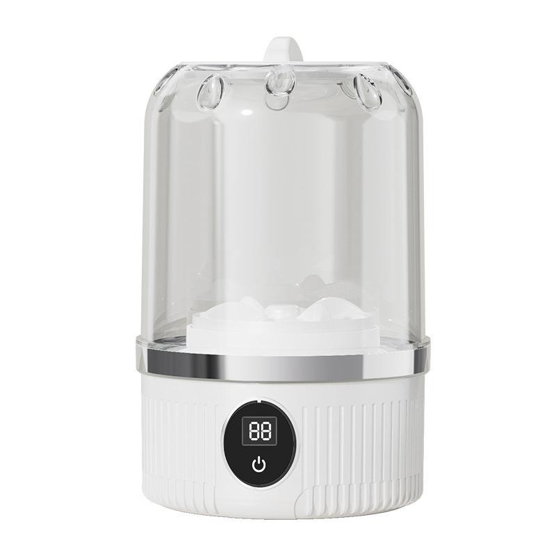 

Mini Cordless Electric Laundry Cup Portable Small Washer for Underwear Socks Bra Pet Clothes Apartment Dorm RV Camping Travel белый