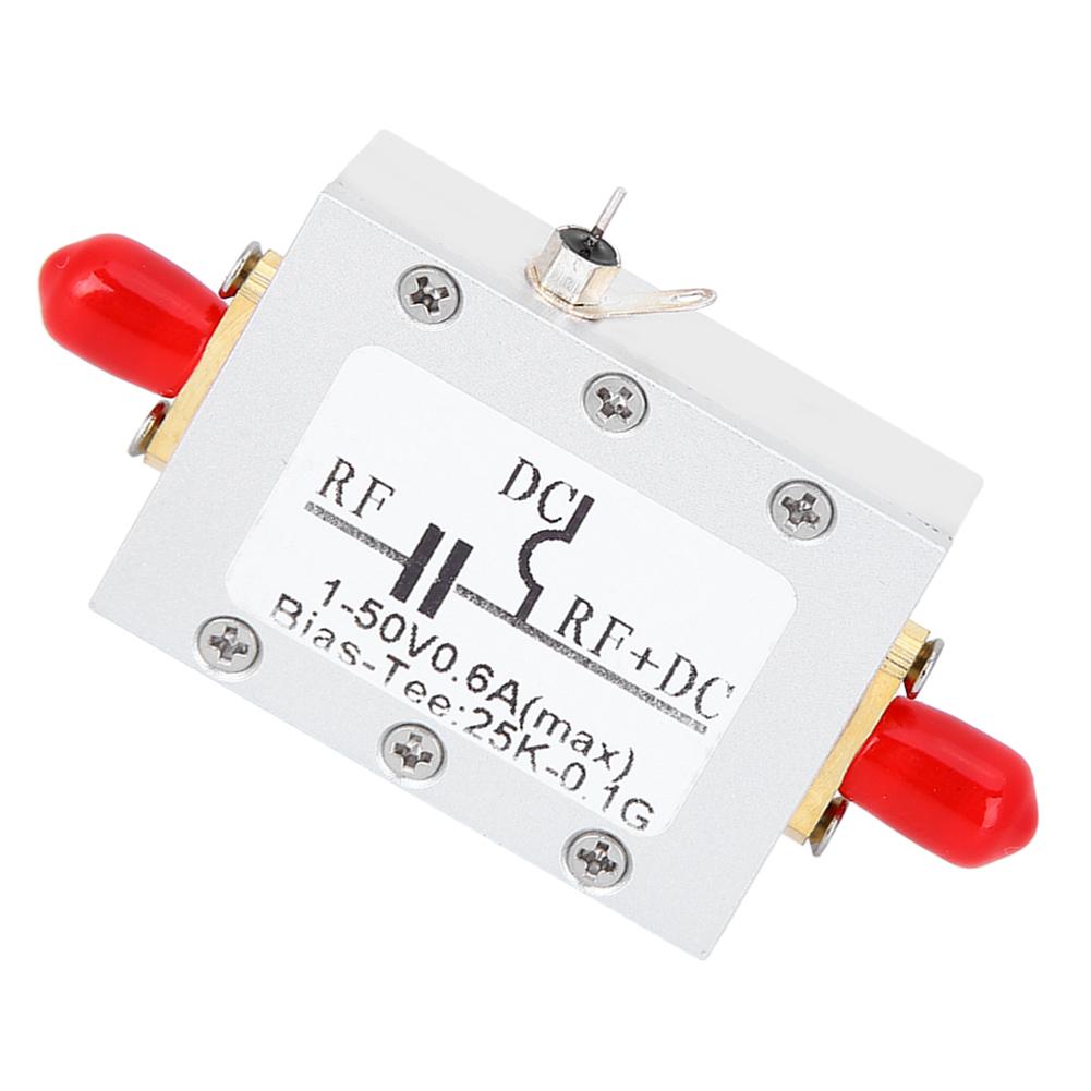 RF Broadband Module DC Blocker Module Coaxial Feed Low Insertion Loss 25K‑100MHz HF AM