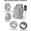 Backpack For School Girls Boys Aesthetic Lightweight Travel Daypack Simple Cute Backpack For Women Men Waterproof College High School Bookbag Fit 14 I