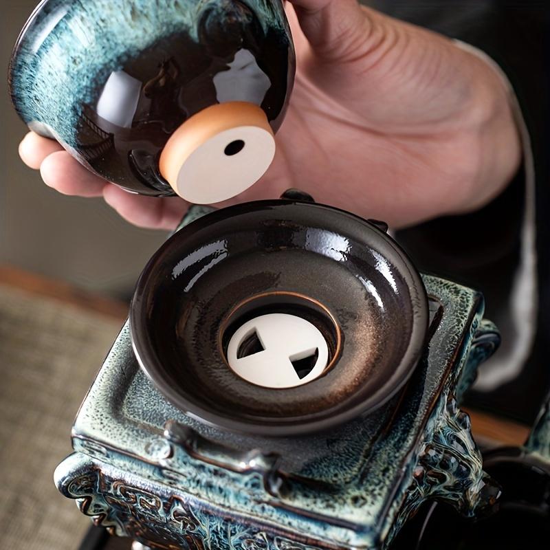 1 Set Magnetic Lazy Tea Set - Automatic Dragon Ceramic Teapot Tea Cups Tray and Mug - Perfect for Home Office and Tea Lovers - Ideal Gift for Tea Enth