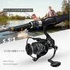 Luregear Fishing Spinning Reel for Saltwater Reel for Sea and Lightweight and Durable Impact 10kg Max Drag Reversible Double Handle Full Saltwater