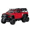 1/32 DODGE Tyrannosaurus RAM 1500 REX Alloy Pickup Car Model Diecast Metal Off-road Vehicles Car Model Sound Light Kids Toy Gift