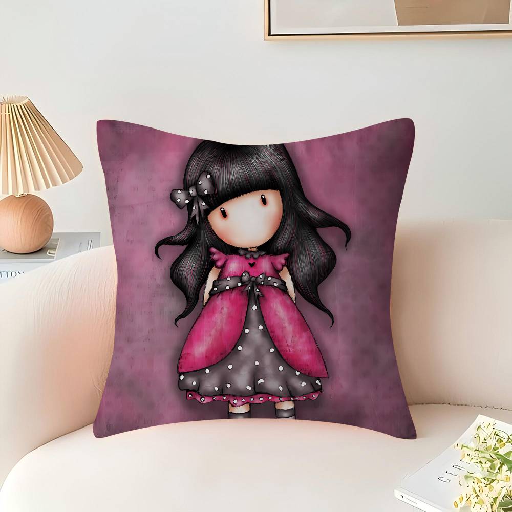 

Santoro-Gorjuss Cushion Cover Decorative Pillow Sofa Home Decor case pillow cases 16x16Inch