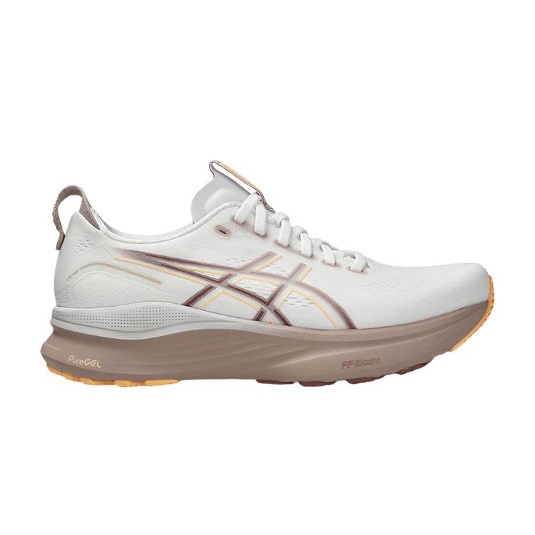 

ASICS Gel Kayano 32 Wide White Taupe Orange Glow Women Sneakers 1012B839-101 39