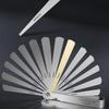 32Pcs/Set Portable Durable Feeler Gauge Various Specifications Arc Stainless Steel Feeler Gauge  Gauge Rangefinder