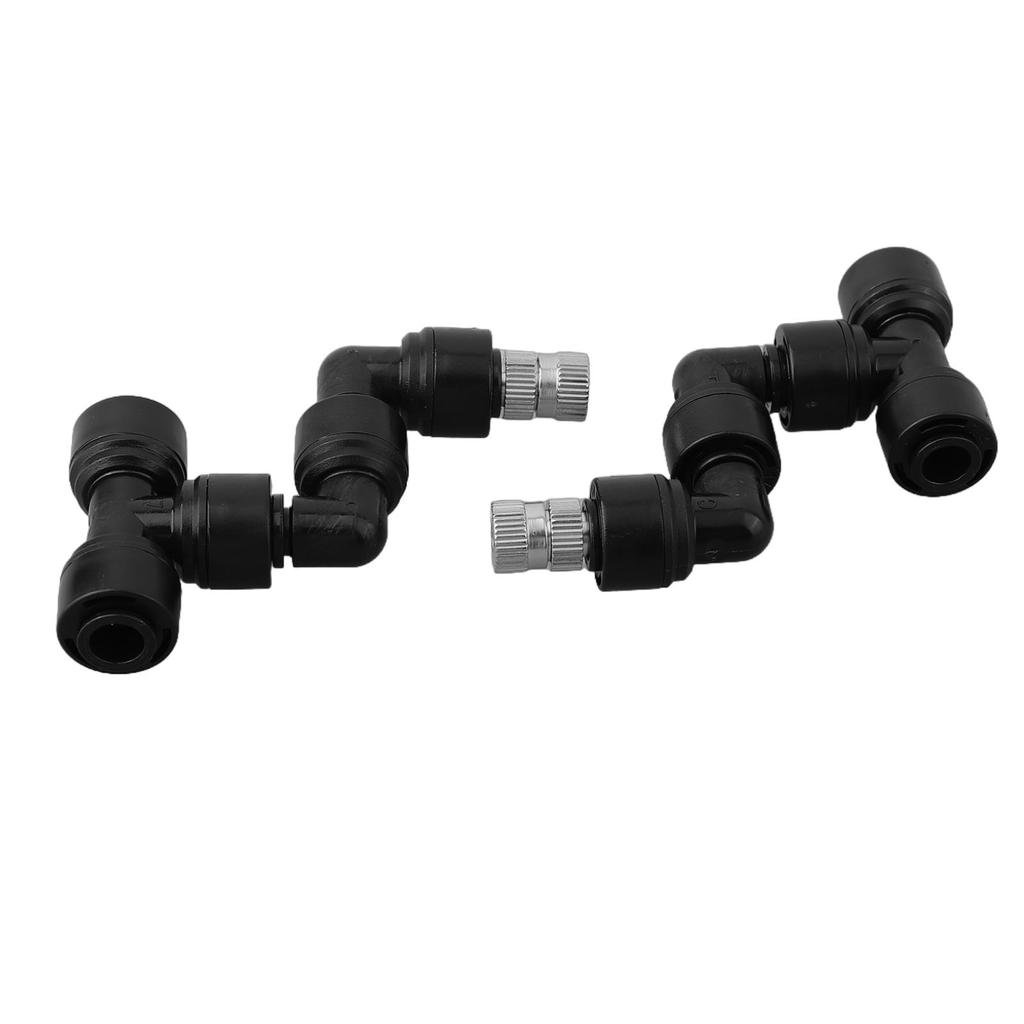 Adjustable Reptile Misting Nozzles Perfect for Terrariums and Greenhouses 360 Degree Rotation Setup with All Components