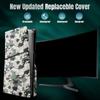 Hard Plastic Faceplate for PS5 Slim Disc Version Non Scratch Protector Cover Console Dustproof Case Replacement Shell