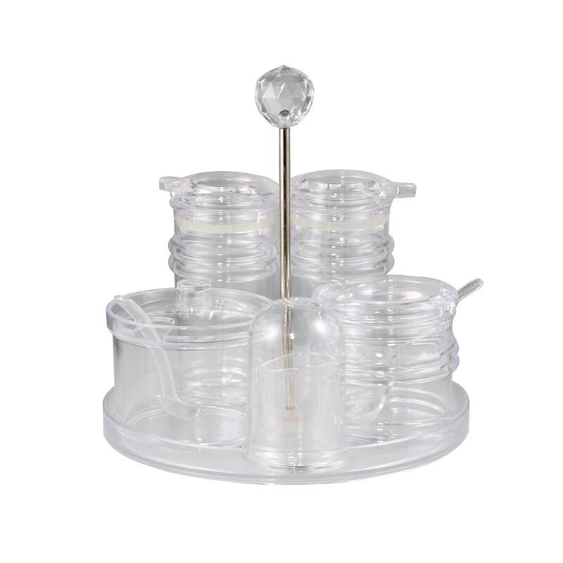 Set da 5 pezzi dispenser per condimenti in acciaio inossidabile LVT
