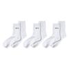BEAMS School Crew 18cm 174611 WT Socks, 3-Pair Set, Length,