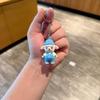 Pvc Keychains With Lovely Outfits Sturdy Metal Ring For Nice Bag Decor Gift For Kids And Friends Cute Cartoon Sheep