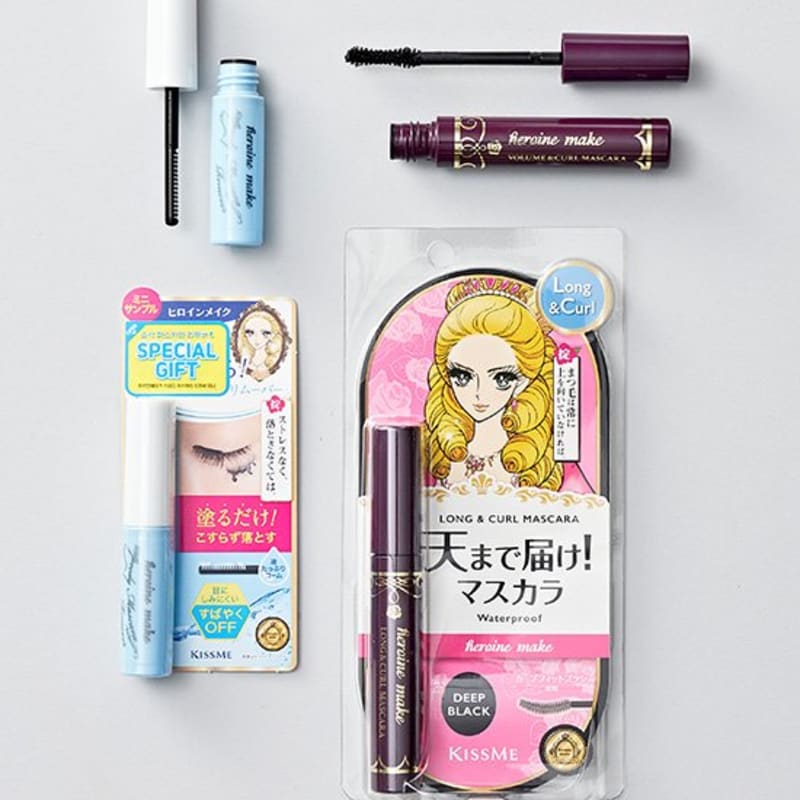 [Kiss Me] Heroine Make Mascara EX & Speedy Mascara Remover Planning Set 2 Types (Choose 1)